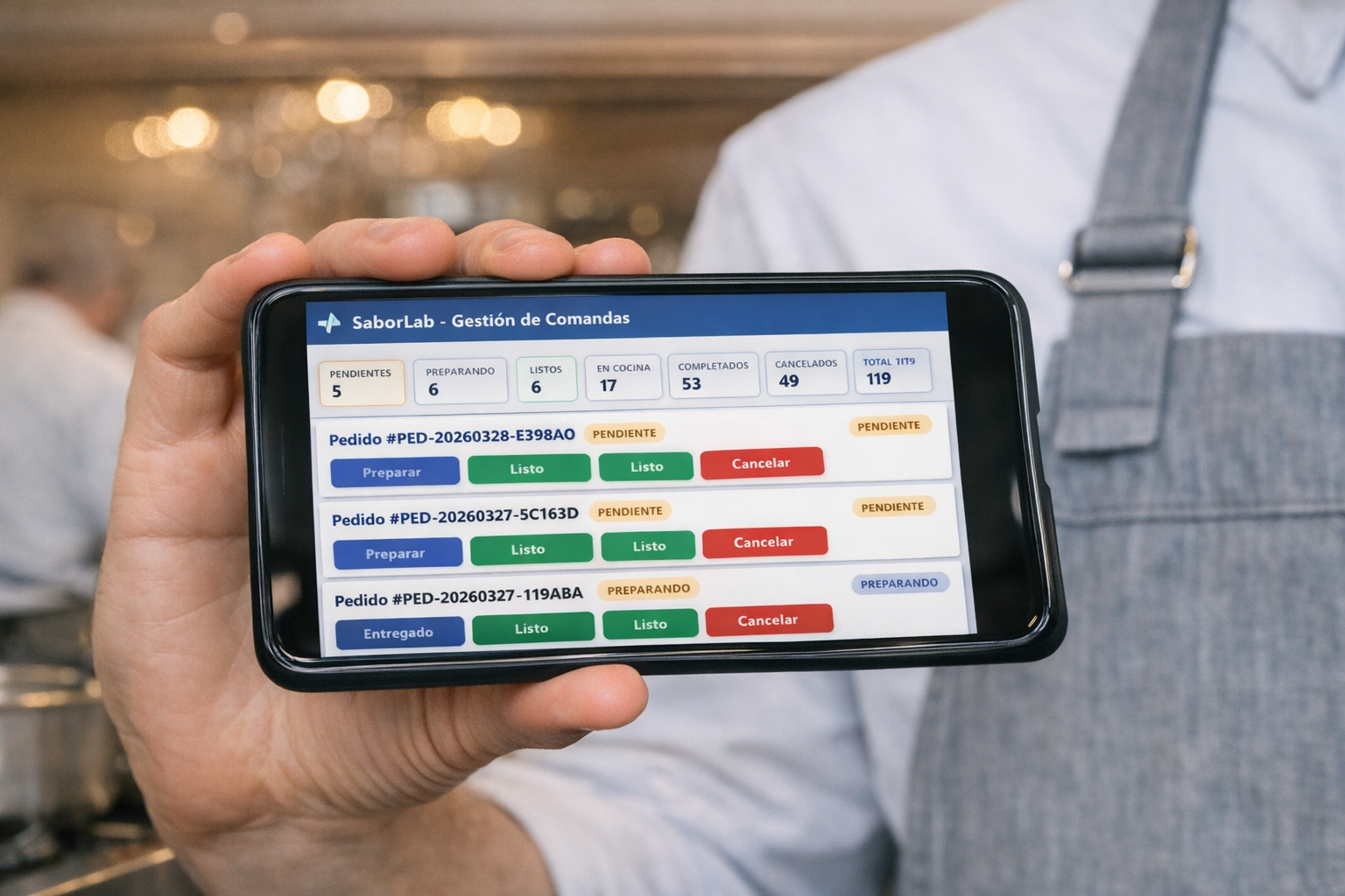 Gestión del negocio desde el móvil